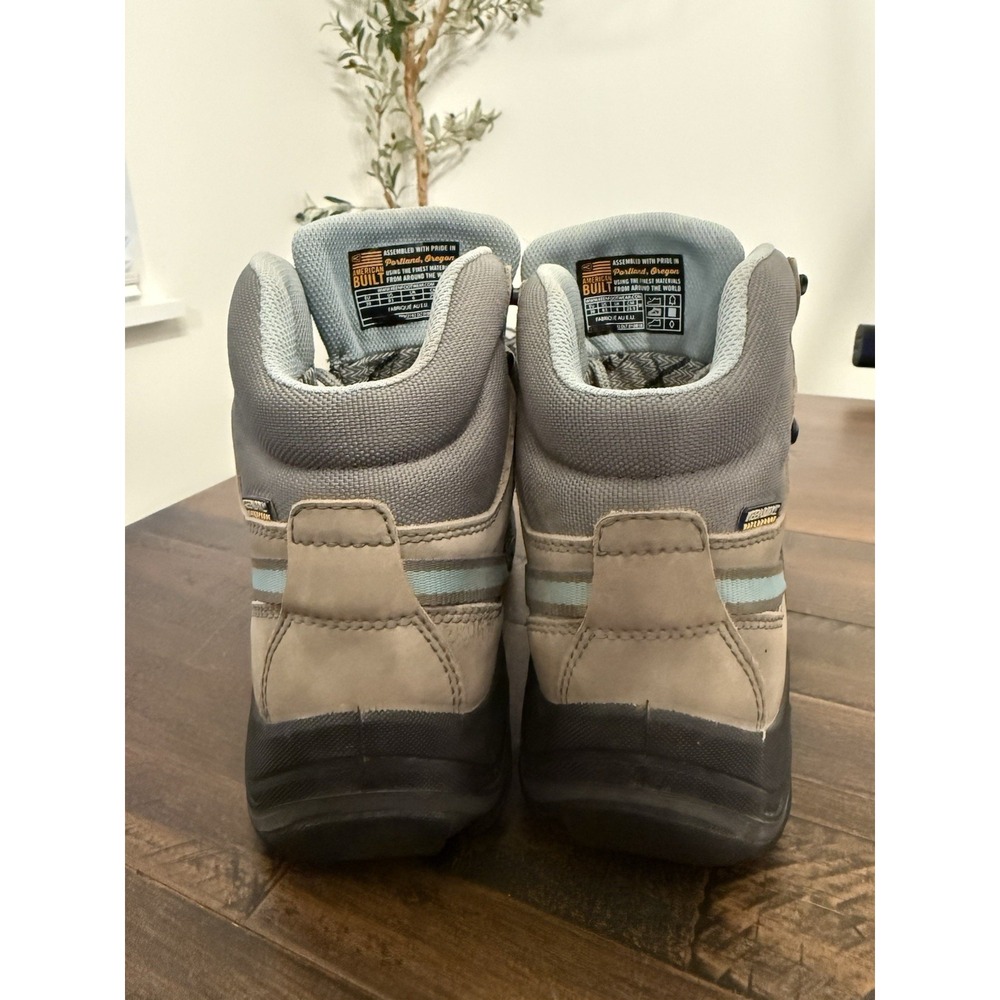 🔥 KEEN Women's Size 8.5 Durand II Mid Waterproof Hiking Shoe Boot Steel Gray - Picture 4 of 9